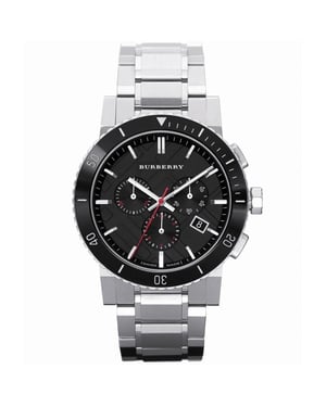 Burberry BU9380 Men's Watch 42mm The City Silver