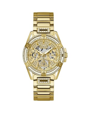 Stunning Guess GW0464L2 Queen Women's Gold Watch
