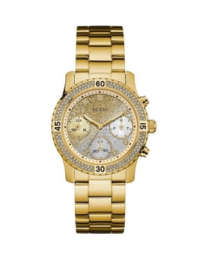 Guess W0774L5 Confetti dameshorloge in goud