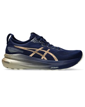 Asics Gel-Kayano 31 Platinum Mens Navy Running Shoes