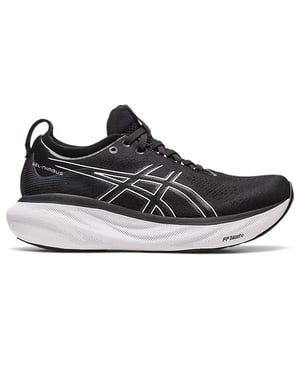 Asics Gel-Nimbus 25 Womens Black Running Shoes