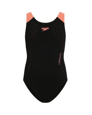 Speedo All Over Splashback Kids Multicolour Swimsuit