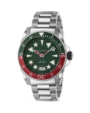Gucci Dive Men's 45mm Watch - YA136222 - Stylish and Durable Timepiece