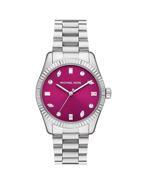 Michael Kors MK7443 Lexington Pavé Women's Watch - Elegant Silver Design