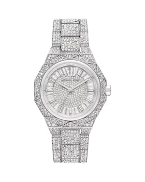 Michael Kors MK4691 Raquel Pavé Women's Watch - Elegant Silver Timepiece