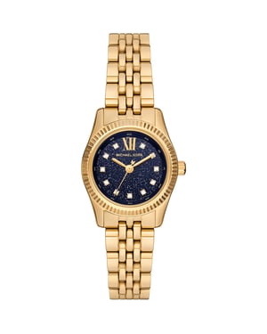 Sophisticated Michael Kors MK4802 dameshorloge met blauwe wijzerplaat