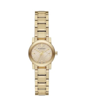 Burberry dameshorloge City Gold BU9227 - Elegant 26mm uurwerk