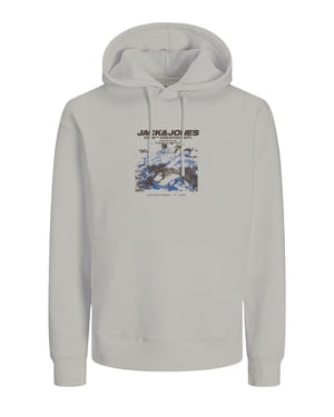 Jack & Jones Mens Casual Hoodie Long Sleeve