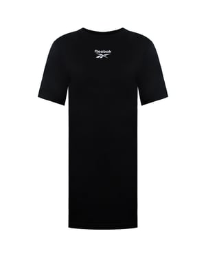 Reebok RI Womens Black T-Shirt Dress
