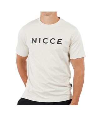 Nicce Denno Mens Light Stone T-Shirt