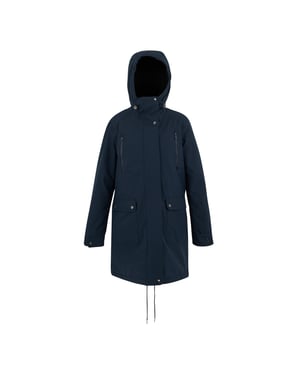 Regatta Womens/Ladies Valenta Waterproof Jacket (Navy Blue)