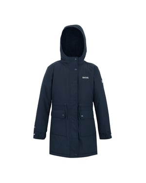 Regatta Childrens/Kids Valenta Waterproof Jacket (Navy)
