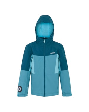 Regatta Kinderen/Kinderen Beamz geïsoleerde waterdichte jas (Blauw)