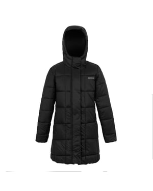 Regatta Childrens/Kids Embrie Quilted Padded Jacket (Black)