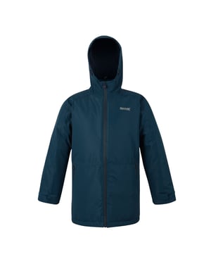 Regatta Kinderen Farbank II Waterdichte Jas (Maanlicht Denim)