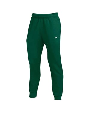 Nike Enfärgade Mörkgröna Träningsbyxor