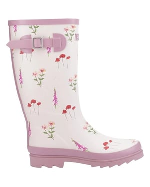 Cotswold Dames Wildflower Wellingtonboots (Roze)