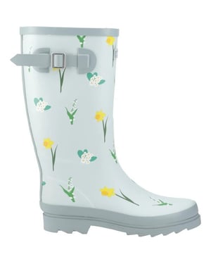 Cotswold Dames Wildflower Gummlaarzen (Mint)
