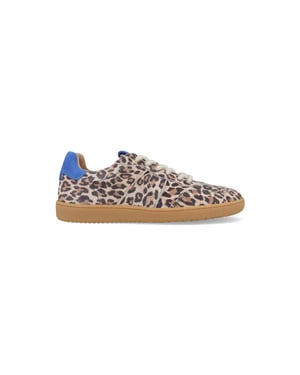 DWRS Label Poona leopard b11456-01-8320 / blauw