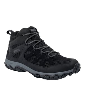Regatta Mens Edgepoint IV Walking Boots (Black/Granite)