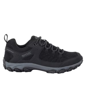 Regatta Mens Edgepoint IV Low Walking Shoes (Black/Granite)