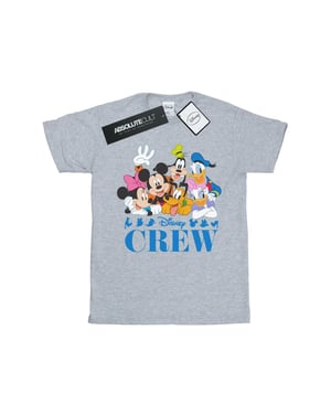 Disney Meisjes Mickey Mouse Disney Vrienden Katoenen T-shirt (Sportgrijs)