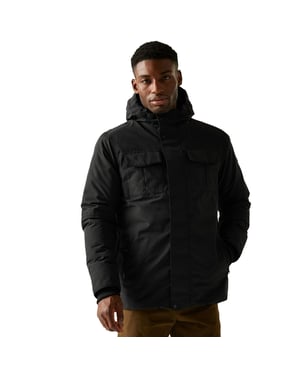 Regatta Mens Eamont Insulated Waterproof Jacket (Black)
