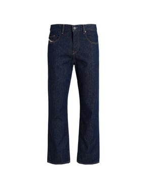 Diesel Heren D-Viker Denim Jeans (Blauw)