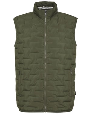 Bugatti Herren Vest met opstaande kraag