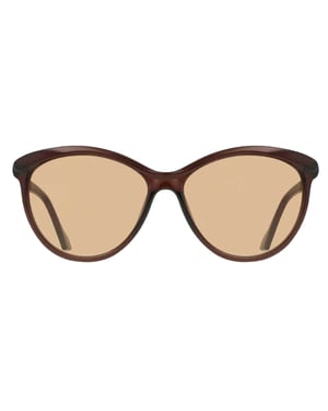 Calvin Klein Dames / dames zonnebril met kattenogen (Bruin)