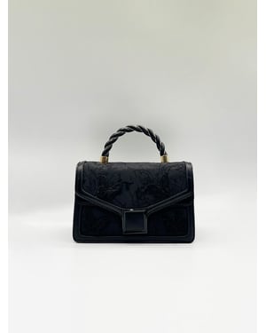 Butterfly Embellished Stachel In Black