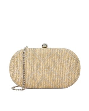 Dune Accessories Extra - Raffia Box Clutch
