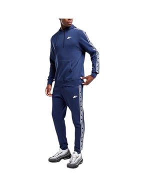 Nike Aries Club Tape Mens Tracksuit In Midnight Navy