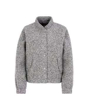 Covered Jas willow grey melange