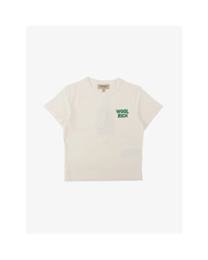 Woolrich Jongens t-shirt logo