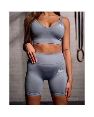 Malelions Women sport seamless biker shorts ds1-ss24-16-300