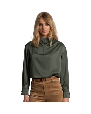 Fifth House Joline high collar blouse