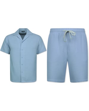 Martina Ribbed oversized shirt zomerset