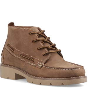Sperry Savanna Läder Kvinnors Tan Stövlar