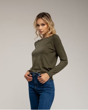 Fijngebreid sweater