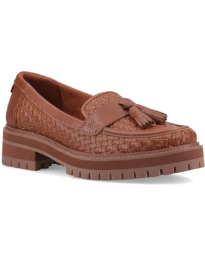 TOMS Cara Vävda Kvinno Amber Brown Loafers