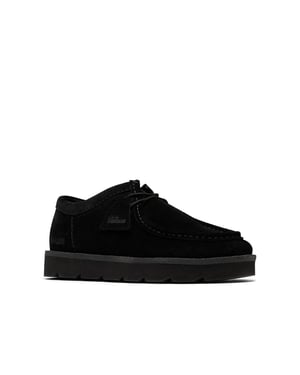 Clarks Originals Meare Wallabee Suède Heren Zwarte Veterschoenen