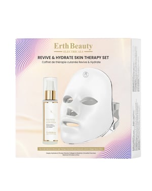 'REVIVE & HYDRATE HUDTERAPI SET (HUDRETREAT & FÖRNYA LJUSTERAPI ANSIKTSMASK + HA SERUM 60ML)'