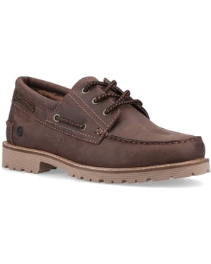 Sperry Houston Leren Heren Bruine Bootsschoenen