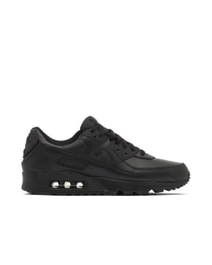 Nike Air Max 90 Men’s Leather Trainers Black