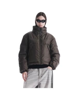 Krakatau Narwaru faux leather puffer qw543