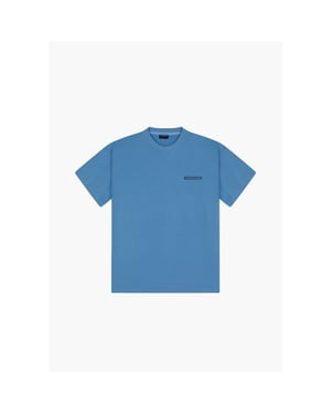 Black Donkey Relaxt summer t-shirt i blue