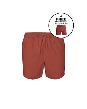 Muchachomalo Heren zwembroek + gratis microfiber boxershort