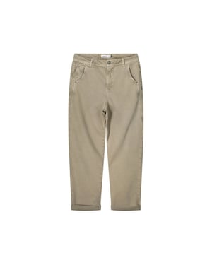Summum 4s2486-11951 648 barrel fit pants vintage comf stretch twill frostedsage