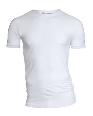 Garage Basis t-shirt ronde hals bodyfit wit